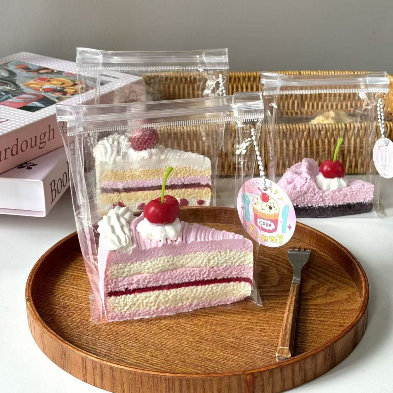 【Taba Squishy Dessert Toy】Mystery Random Cute Dessert Food With Decompression Toys