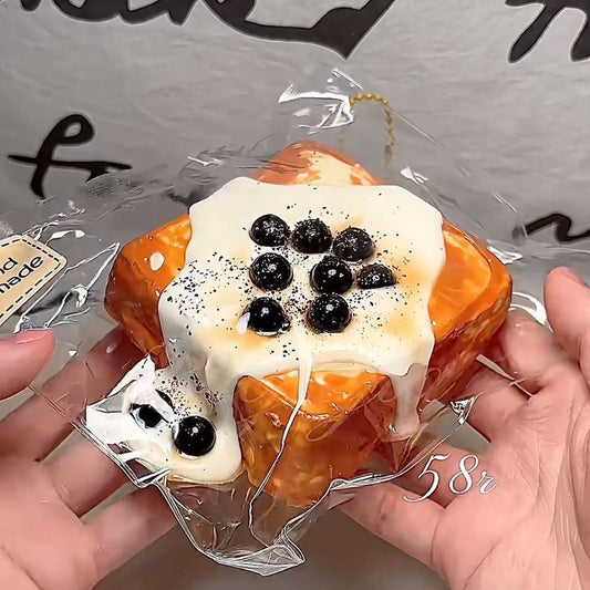 【Taba Squishy Dessert Toy】Mystery Random Cute Dessert Food With Decompression Toys