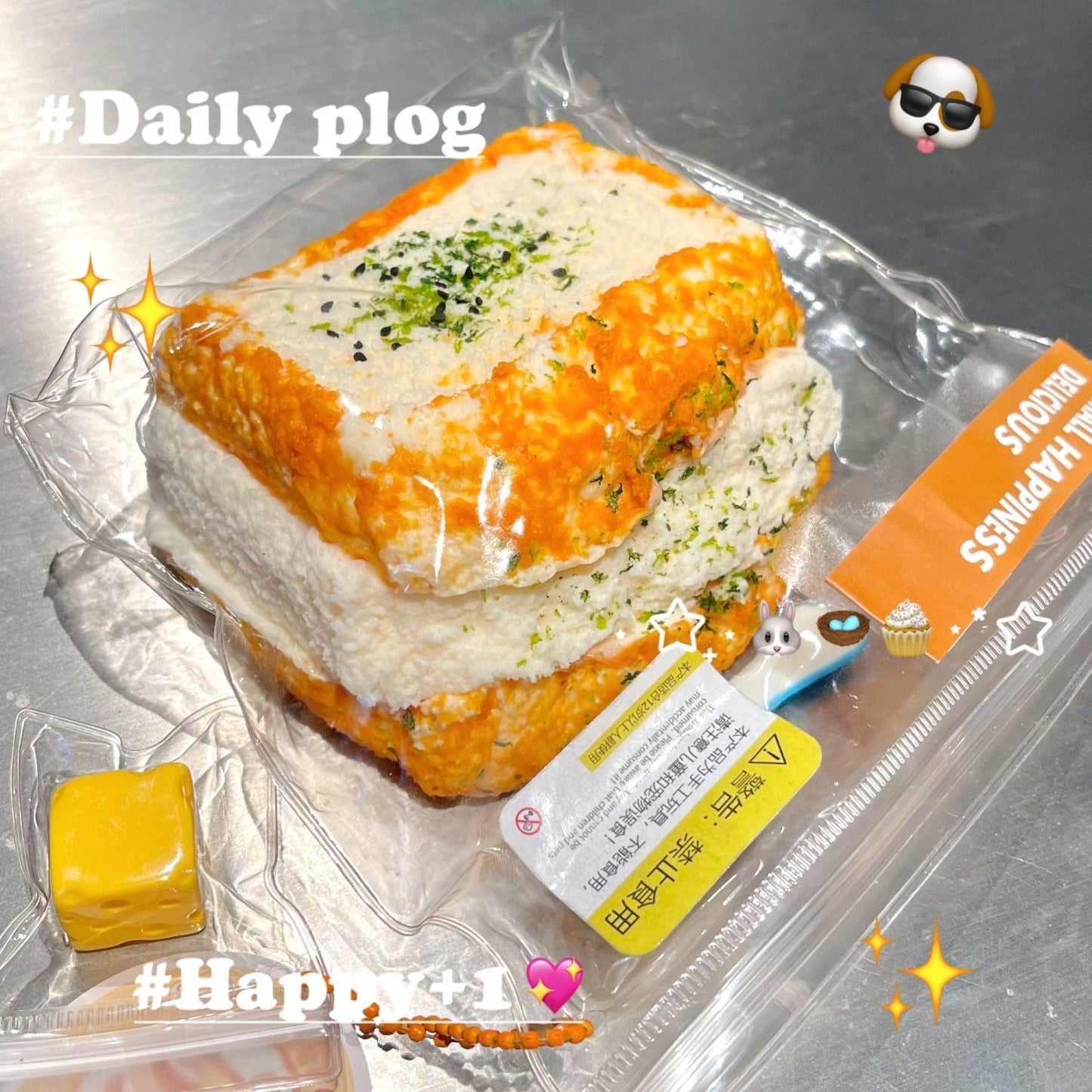 【Taba Squishy Dessert Toy】Mystery Random Cute Dessert Food With Decompression Toys